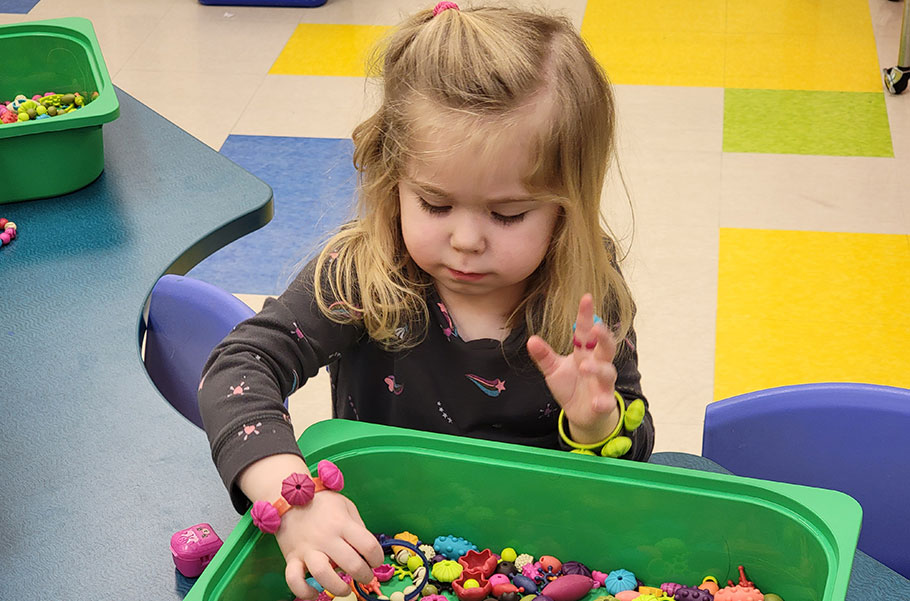 Junior Kindergarten children at Heart For Children play, move, create, imagine, investigate, and wonder.